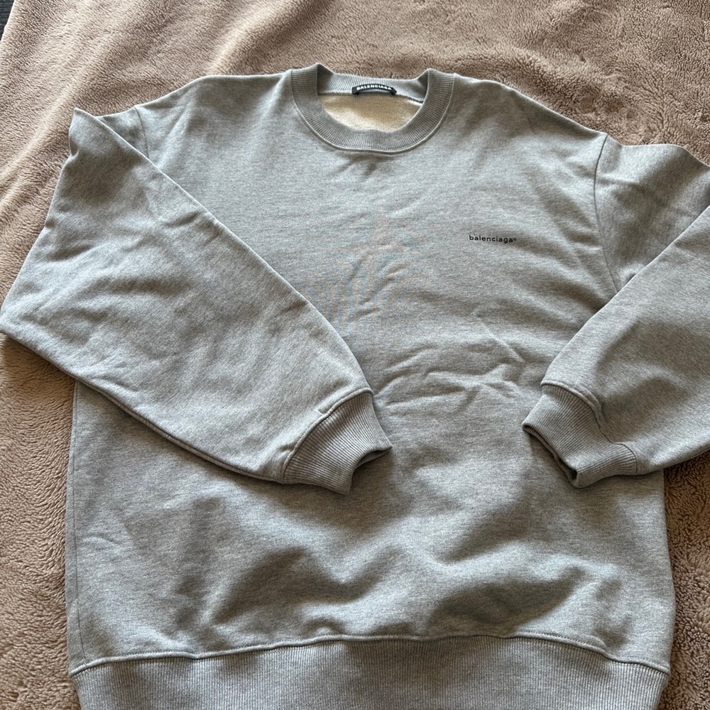 Balenciaga Gray Men's Sweater
